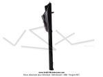 Carnage (Capotage - Cache) infrieur de fourche noir pour Peugeot Fox