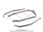 Enjoliveur de porte-bagage / Support de sacoches - Chrom - pour Mobylette Motobcane / Motoconfort / MBK 50 / 51