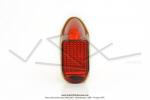 Cabochon de feu rouge type Manducher - Non Alumite - Annes 60 pour Mobylette Motobcane Motoconfort (Import)