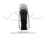 Garde-boue avant en acier chrom pour Peugeot 103 SP (flancs visss)