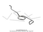 Ressort de rappel de frein avant type Grimca pour Peugeot 103