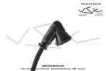 Fil bougie complet - Noir - pour SoleX 45cc / 330 / 660 v1