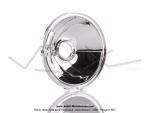 Parabole de phare rond - Chrome - 122 - pour Mobylette Motobcane / MBK 51 / Peugeot 103