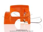 Capot Phare - Orange - pour Solex 3800 (sans optique)