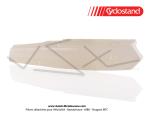 Carnage (Capotage - Cache) latral - DROIT - Neutre - CYCLOSTAND - pour Peugeot 103 SP / MVL 