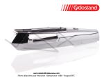 Carnage (Capotage - Cache) latral GAUCHE - Chrom - CYCLOSTAND - pour Peugeot 103 SP / MVL