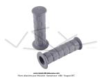 Poignes de guidon  306  PVC - Grises - 22/24 - PAVSE FRANCE (la paire)