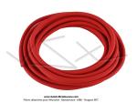 Fil bougie - Rouge - 7mm - PAVSE France (Rouleau de 5 mtres)