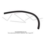 Durite essence - Elastomre PVC - Noir mat - 4.5 x 10mm - PAVESE France (Morceau de 30cm)