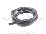 Durite essence / huile / lave-glace - Elastomre PVC - Gris Mtallise - 4,0x7,5mm - PAVSE FRANCE (Morceau de 1 mtre)