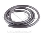 Souplisseau de gaine - 4mm - Gris mtallis - PAVSE France (le mtre)