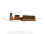 Cosse cylindrique femelle 4 / fil 1.00  2.50mm2 (x1 pc)