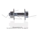 Axe fixation infrieur amortisseur 8x35 pour MBK Motobecane