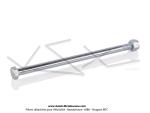Axe (boulon) de fixation suprieur moteur 8x150 pour MBK Motobecane 88 85
