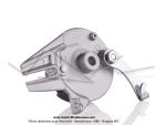 Flasque de frein arrire Alu complte 80 pour MBK Motobecane