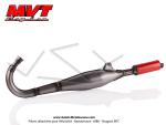 Pot d'chappement MVT SP1 S-Race pour Mobylette Motobcane / MBK 88 / 51 / 41 (AV7 / AV10) (bras carr)