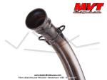 Pot d'chappement MVT SP1 S-Race pour Mobylette Motobcane / MBK 88 / 51 / 41 (AV7 / AV10) (bras carr)
