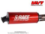 Pot d'chappement MVT SP1 S-Race pour Mobylette Motobcane / MBK 88 / 51 / 41 (AV7 / AV10) (bras carr)