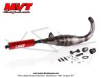 Pot d'chappement MVT SP3 S-Race - 70cc / 80cc - pour Mobylette Motobcane / MBK 88 / 51 / 41 (AV7 / AV10) (bras carr) (Non homologu - Interdit sur voie publique)