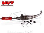 Pot d'chappement MVT SP3 S-Race - 70cc / 80cc - pour Peugeot 103 SP / MVL (bras carr) (Non homologu - Interdit sur voie publique)