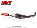 Pot d'chappement MVT SP3 S-Race - 70cc / 80cc - pour Peugeot 103 SP / MVL (bras carr) (Non homologu - Interdit sur voie publique)