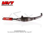 Pot d'chappement MVT SP3 S-Race - 70cc / 80cc - pour Peugeot 103 SP / MVL (bras carr) (Non homologu - Interdit sur voie publique)