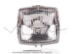 Optique de phare carr - type Luxor 160 - pour Peugeot 103 / 104 / 105 / GL10