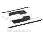 Caoutchoucs de rservoir  Grippe-genoux  + bandes anti-chocs d'enjoliveurs de rservoir pour Mobylette Motobcane / Motoconfort SP93