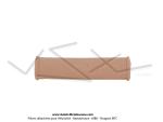 Poigne de guidon (Revtement) - AMAC - Beige - Lg.125mm - 25 - dessin  molet 