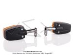 Clignotants noirs - adaptables - avec supports - pour Mobylette Motobcane / Motoconfort