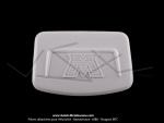 Cache compteur blanc MBK Motobecane