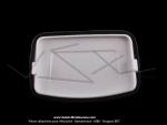 Cache compteur blanc MBK Motobecane