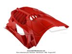 Grille d'admission d'air - Rouge - Origine MBK - pour scooter MBK Nitro / YAMAHA AeroX (1997  2013)