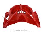 Grille d'admission d'air - Rouge - Origine MBK - pour scooter MBK Nitro / YAMAHA AeroX (1997  2013)