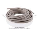 Durite essence / huile / lave-glace - Elastomre PVC - Gris clair - 4,0x7,5mm - PAVSE FRANCE - Rouleau de 10m