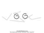 Circlips de piston (Jonc) 13 - double  G  - pour Mobylette Motobcane / Motoconfort / MBK Lot de 2