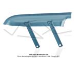 Car�nage (Carter) de cha�ne - Bleu - pour Peugeot BB