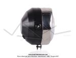 Phare avant noir - Rond - SIM - pour mobylette Motobcane / MBK / Peugeot (...)
