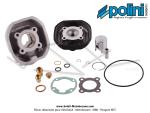 Cylindre / Piston (Kit) Polini - �40,2mm - 50cc - pour Peugeot 103 SP / SPX / RCX Liquide Lc H2O