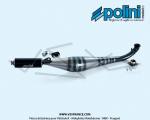 Pot d'�chappement Polini G1 - Roul� / Soud� - pour Peugeot 103 SP / MVL (Article non homologu�, interdit sur voie publique, r�serv� � un usage comp�tition sur circuit priv�)