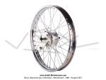 Roue arri�re 2.25 x 17 Profil  GP  - France - pour Mobylette Motob�cane Motoconfort 50 / MBK 51