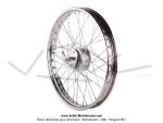Roue avant 2.25 x 17 Profil  GP  - France - pour Mobylette Motob�cane Motoconfort 50 / MBK 51