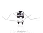 Commodo 3 positions et 2 boutons - Chrom� / Noir