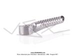 Cale-pied droit - Alu - pour Mobylette MBK 51 Magnum Racing MR1 / Magnum Racing XR / Roadster
