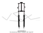 Fourche noire/chrom�e EBR pour Mobylettes MBK 51 (�28mm)