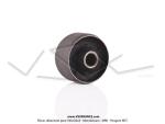Flexibloc / Silent-bloc moteur (droit) - �8x�32x23,2x18mm - Import - pour Mobylette Motob�cane Motoconfort MBK (AV7/AV10)