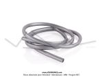 Souplisseau de gaine - �6mm - Gris m�tallis� - PAV�SE France (le m�tre)
