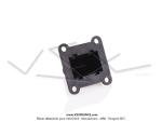 Clapets d'admission adaptables sur carters Polini avec support int�gr� pour Peugeot 103 et carters moteur Polini MBK 51