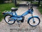 Peinture Bleu Transparent / Bleu Europe r�f.1973 pour Mobylette Motob�cane 51 Super Blue / SoleX 3800 MBK Bleu M�tallis� - Polyur�thane Bi-composant - A�rosol � percuter 400ml