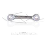 Biellette moyenne - droite - de fixation de pot d'�chappement  Ninja  G3 REPLICA pour Mobylette Motob�cane / MBK 51 et Peugeot 103